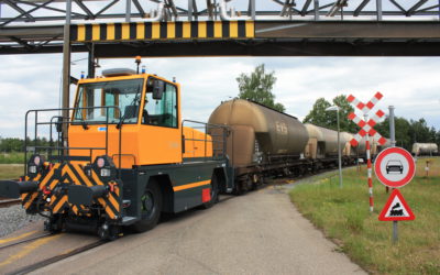 100st Rail Route geleverd